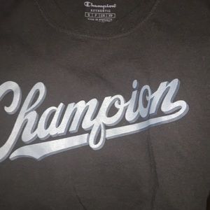 Champion Men's Jersey Tee, Baseball Script Logo🔥